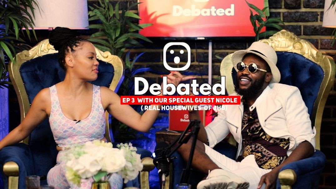 ⁣DEBATED PODCAST: Ep. 3 Premiere ft. Nicole Watson! Real Housewives Star Spills the Tea!